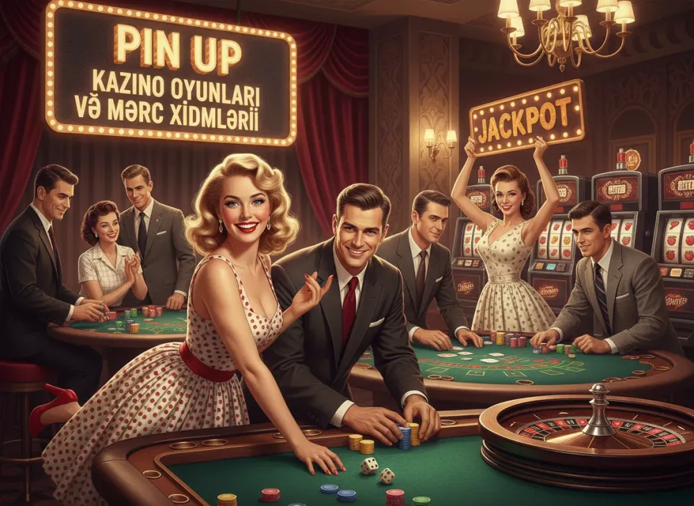 Pin up kazino oyunları və mərc xidmətləri haqqında